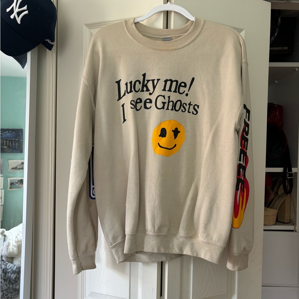 Kanye West I see Ghosts Sweatshirt Brown